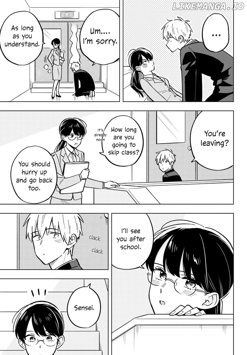 The Teacher Can Not Tell Me Love chapter 28 - page 17