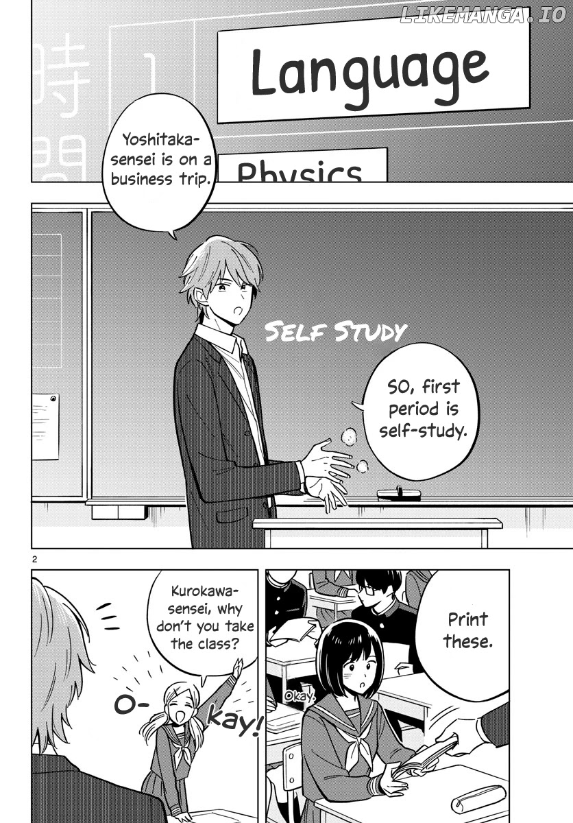 The Teacher Can Not Tell Me Love chapter 28 - page 2