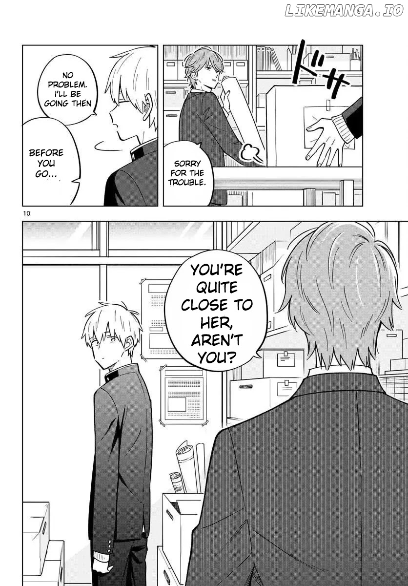 The Teacher Can Not Tell Me Love chapter 29 - page 10