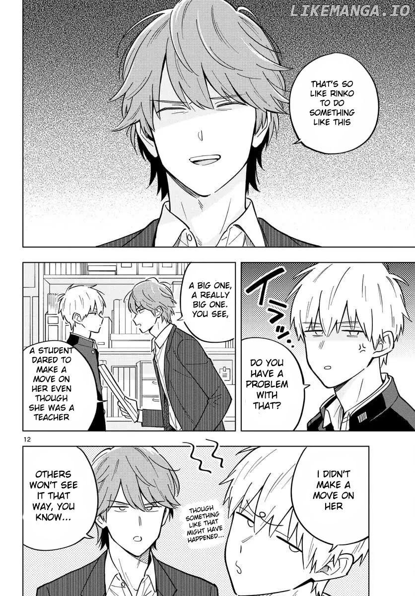 The Teacher Can Not Tell Me Love chapter 29 - page 12