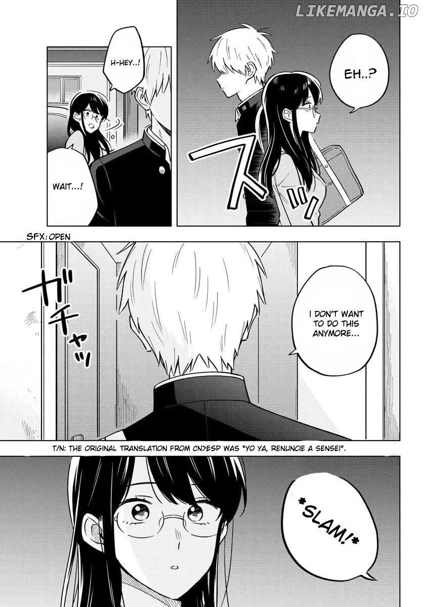 The Teacher Can Not Tell Me Love chapter 29 - page 17