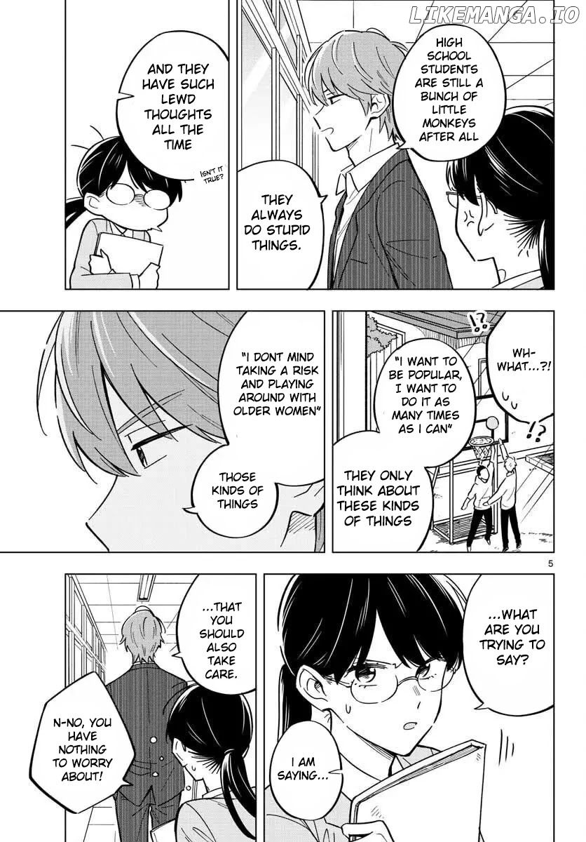 The Teacher Can Not Tell Me Love chapter 29 - page 5
