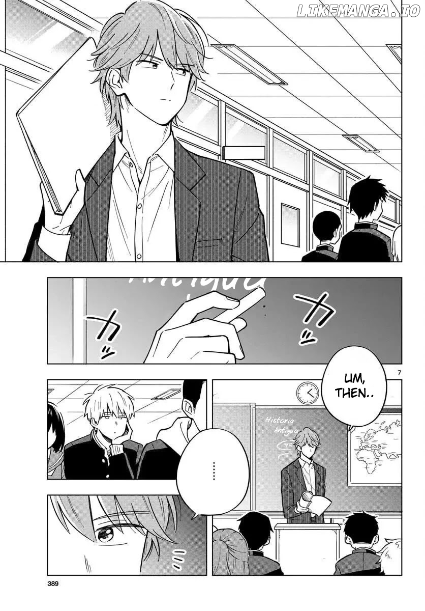 The Teacher Can Not Tell Me Love chapter 29 - page 7