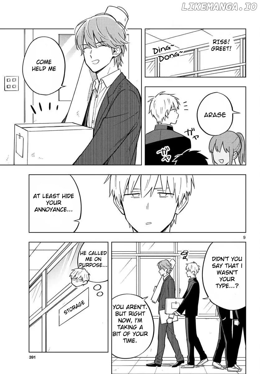 The Teacher Can Not Tell Me Love chapter 29 - page 9
