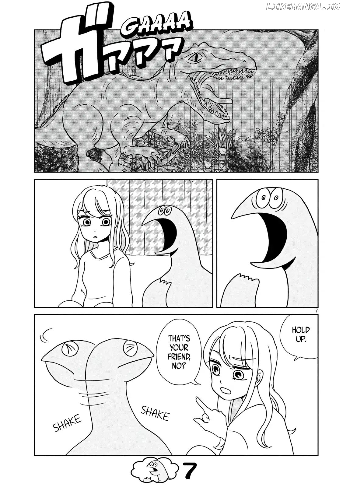 Gyaru and Dinosaur chapter 8 - page 7