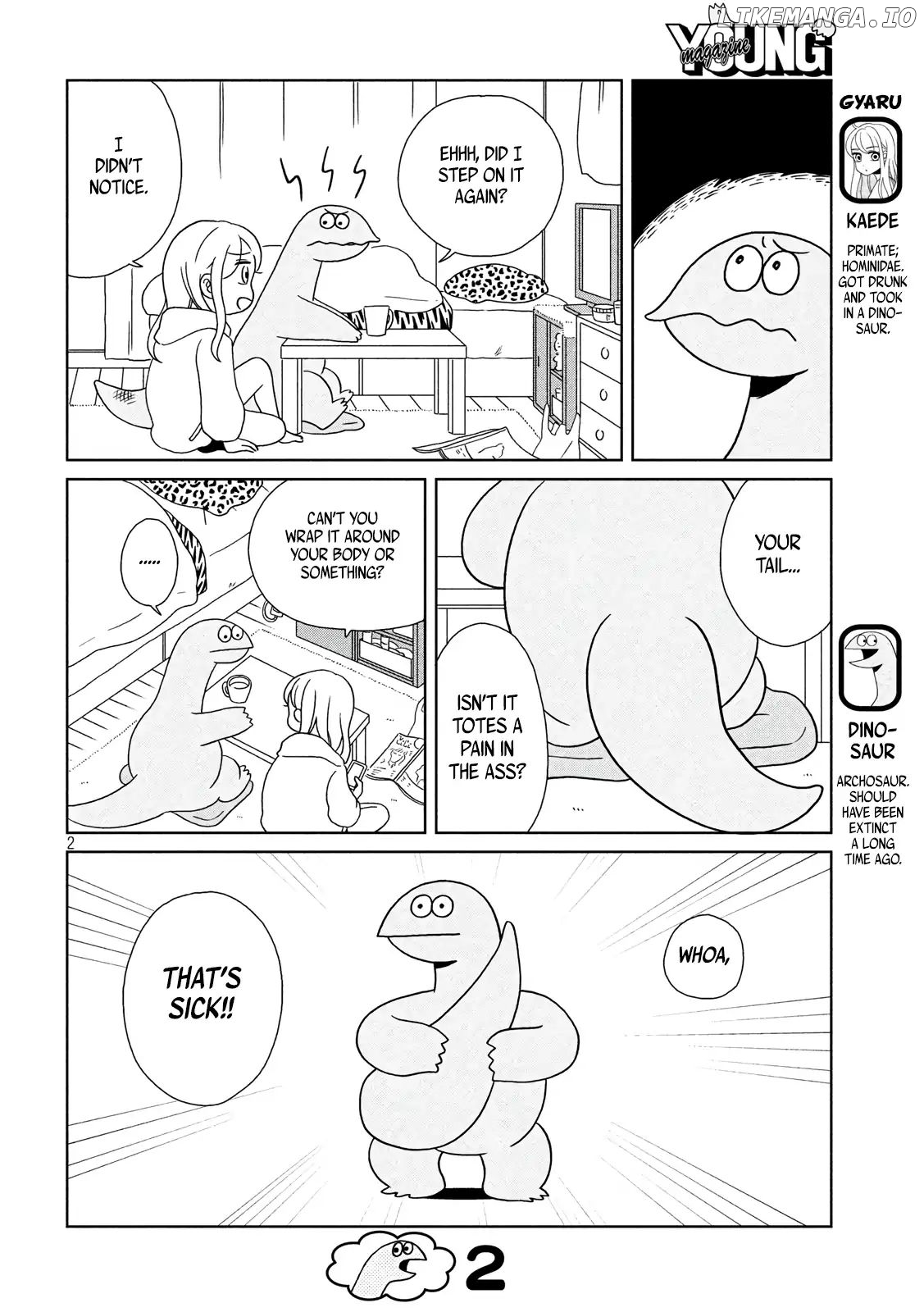 Gyaru and Dinosaur chapter 7 - page 2