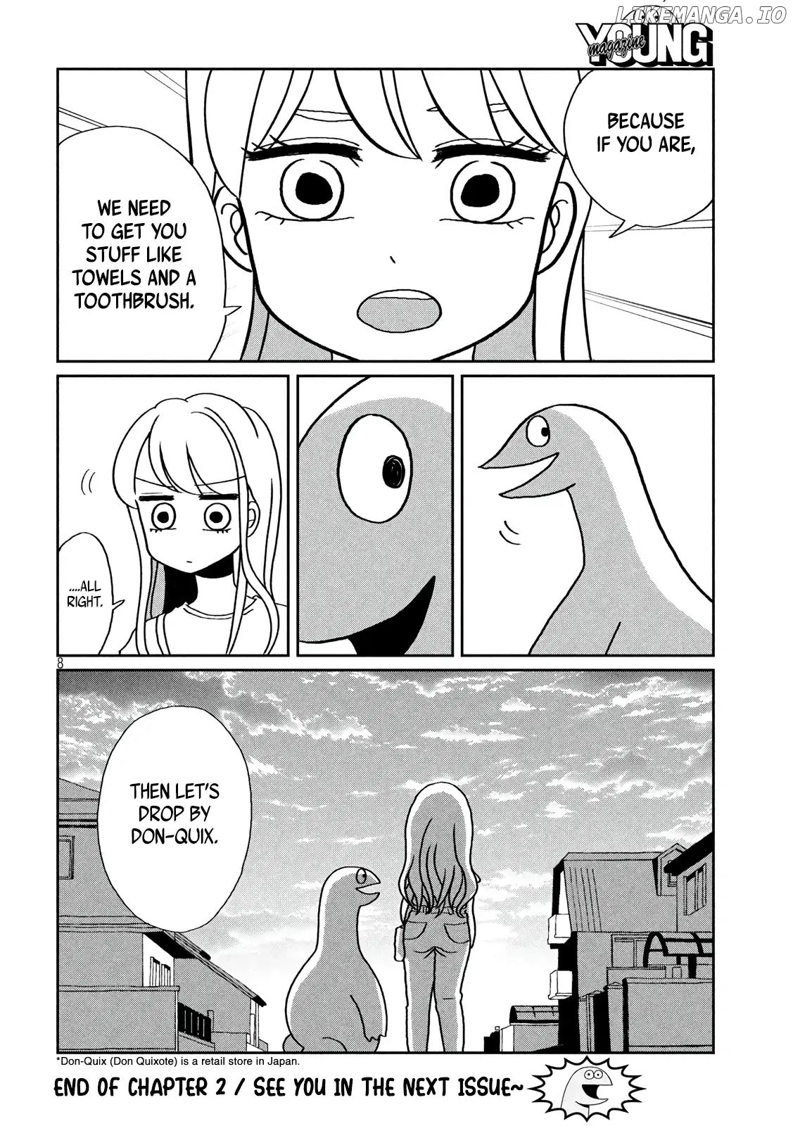 Gyaru and Dinosaur chapter 2 - page 8