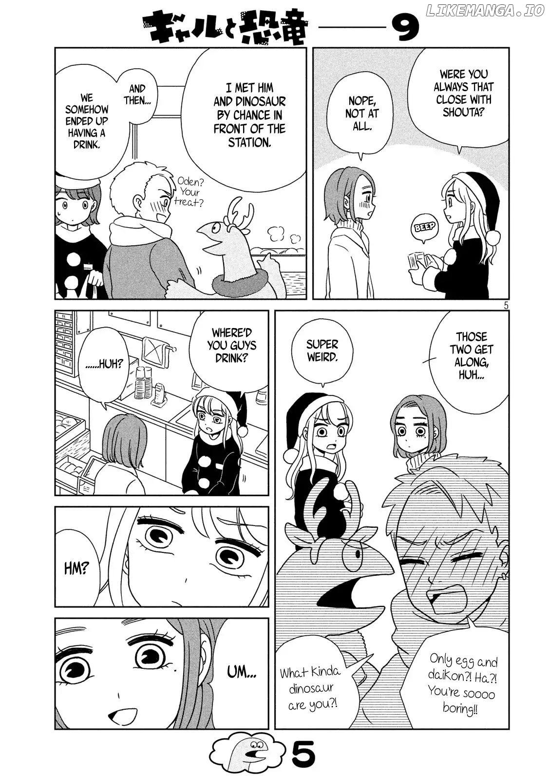 Gyaru and Dinosaur chapter 9 - page 6