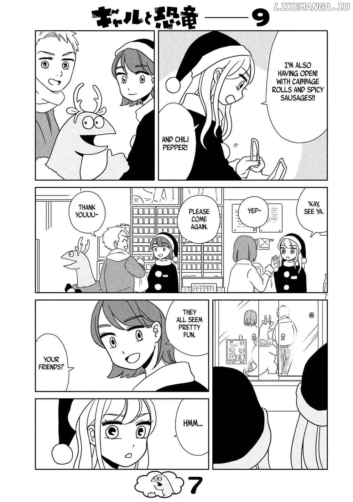 Gyaru and Dinosaur chapter 9 - page 8