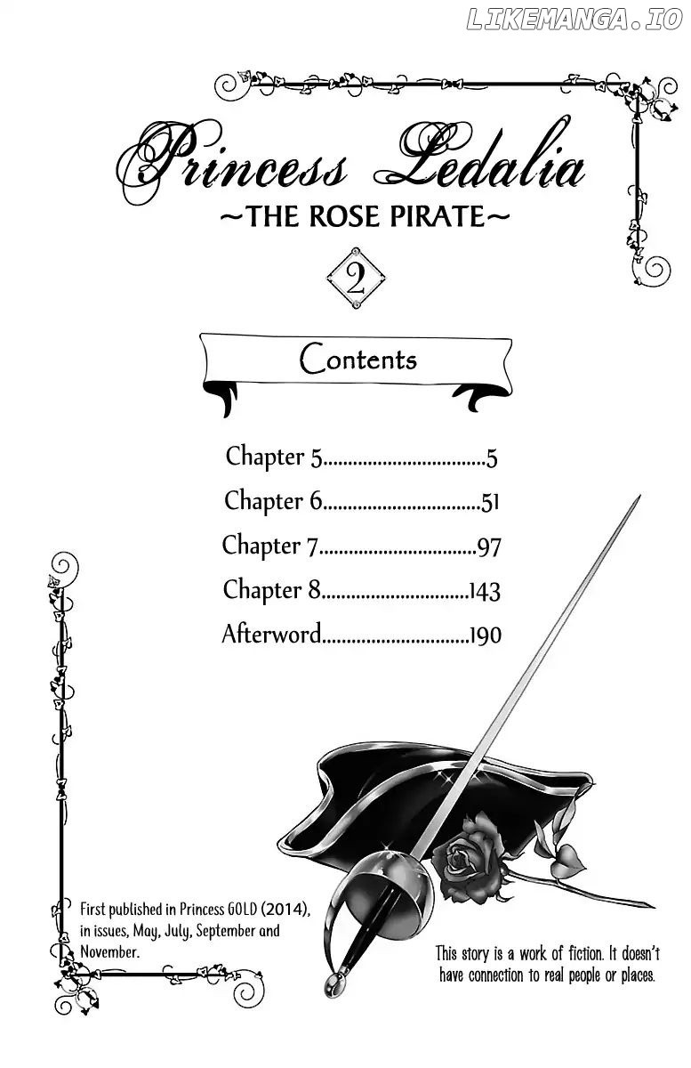 Princess Ledalia: The Pirate Of The Rose Chapter 5 - page 5