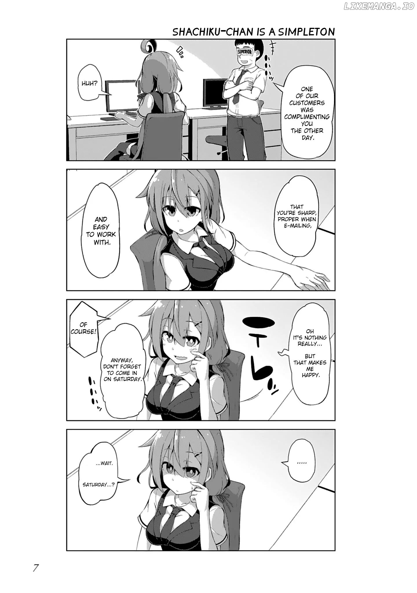 Ikinokore! Shachiku-chan chapter 1 - page 9