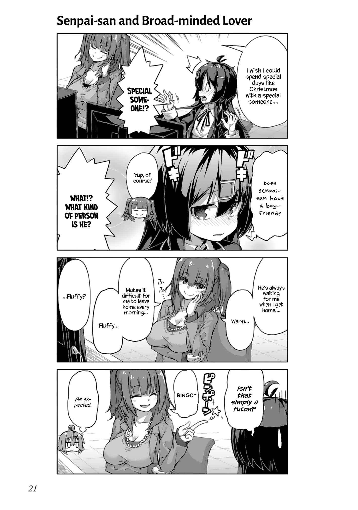 Ikinokore! Shachiku-chan chapter 14 - page 7
