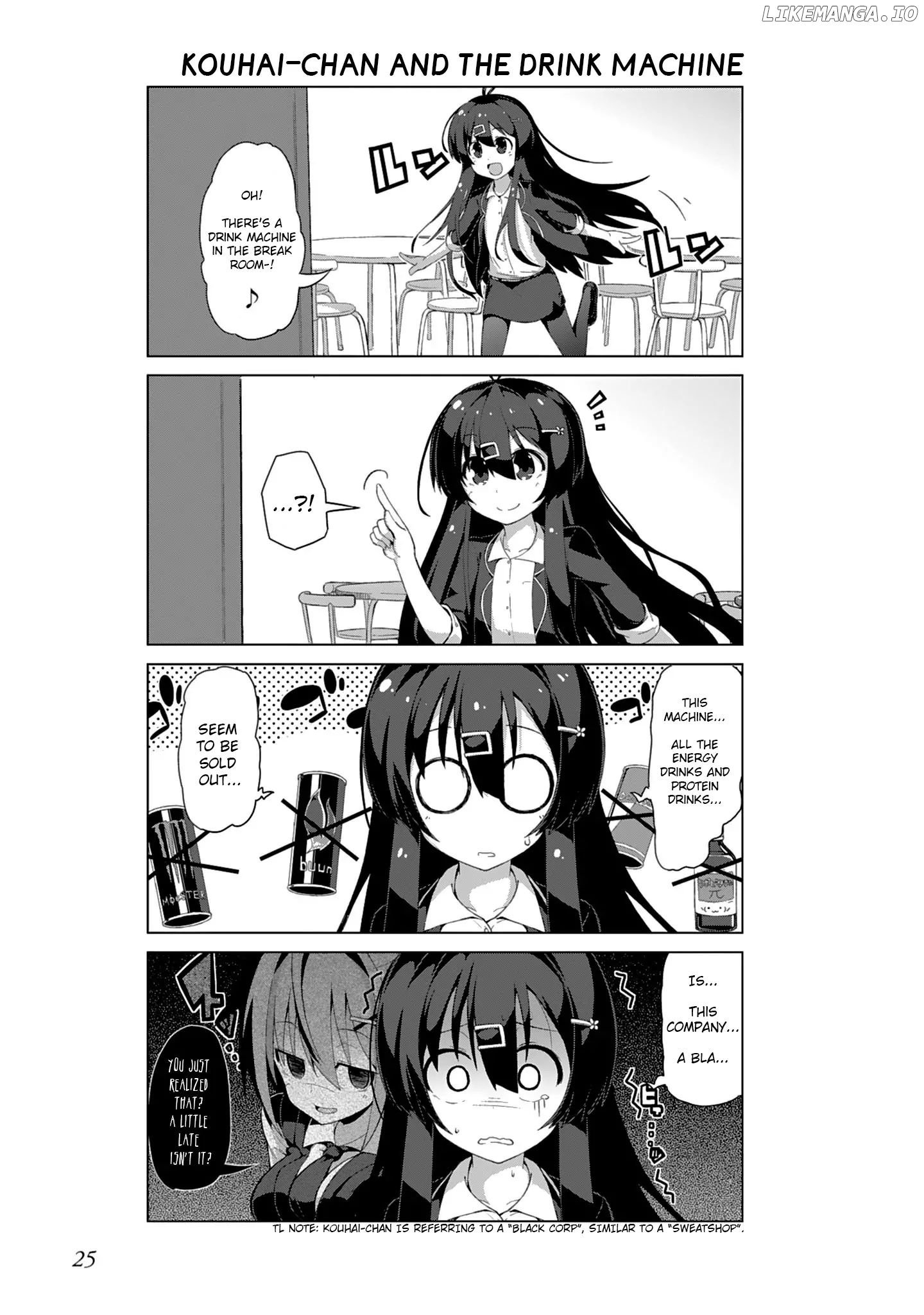 Ikinokore! Shachiku-chan chapter 3 - page 3
