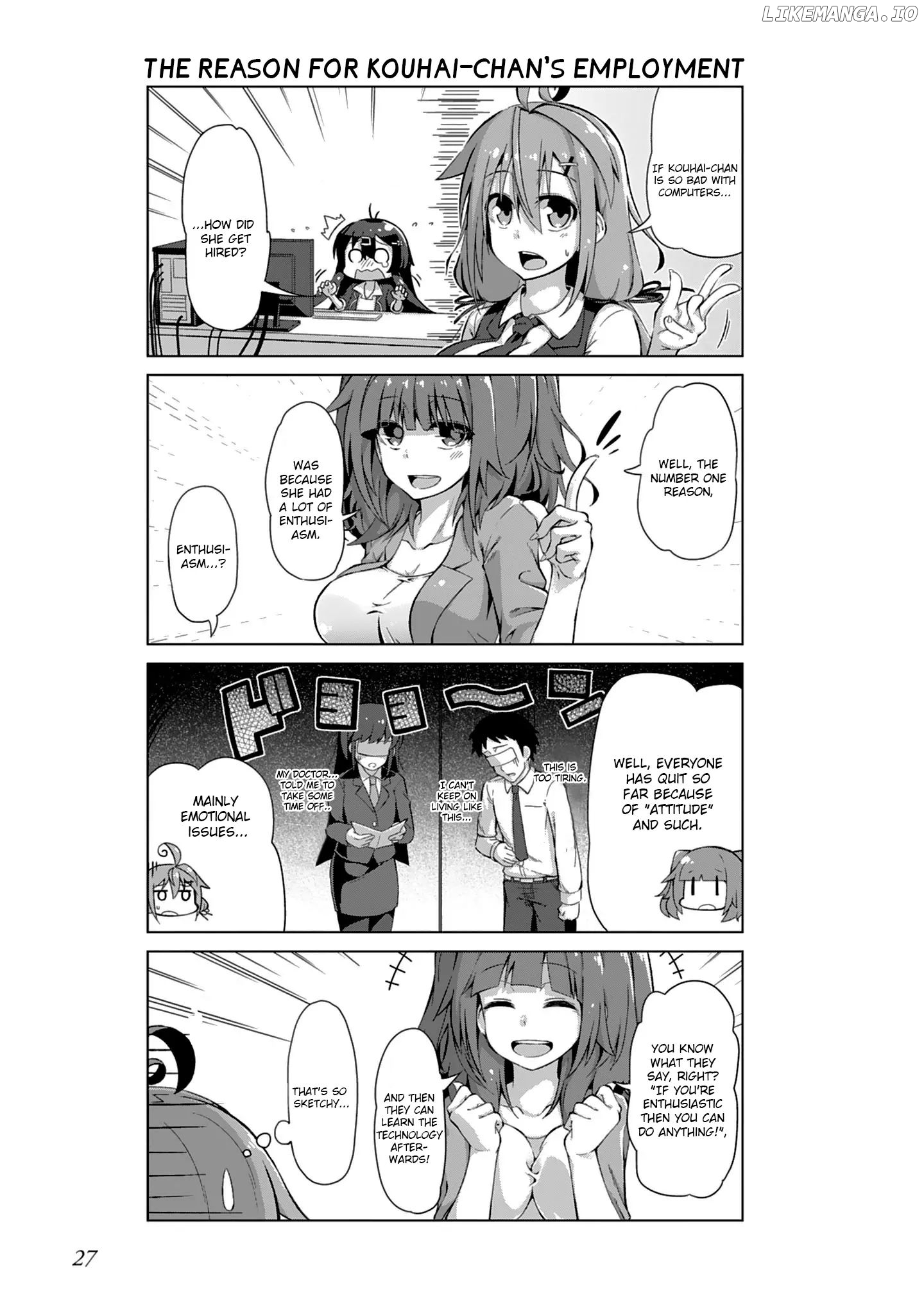 Ikinokore! Shachiku-chan chapter 3 - page 5