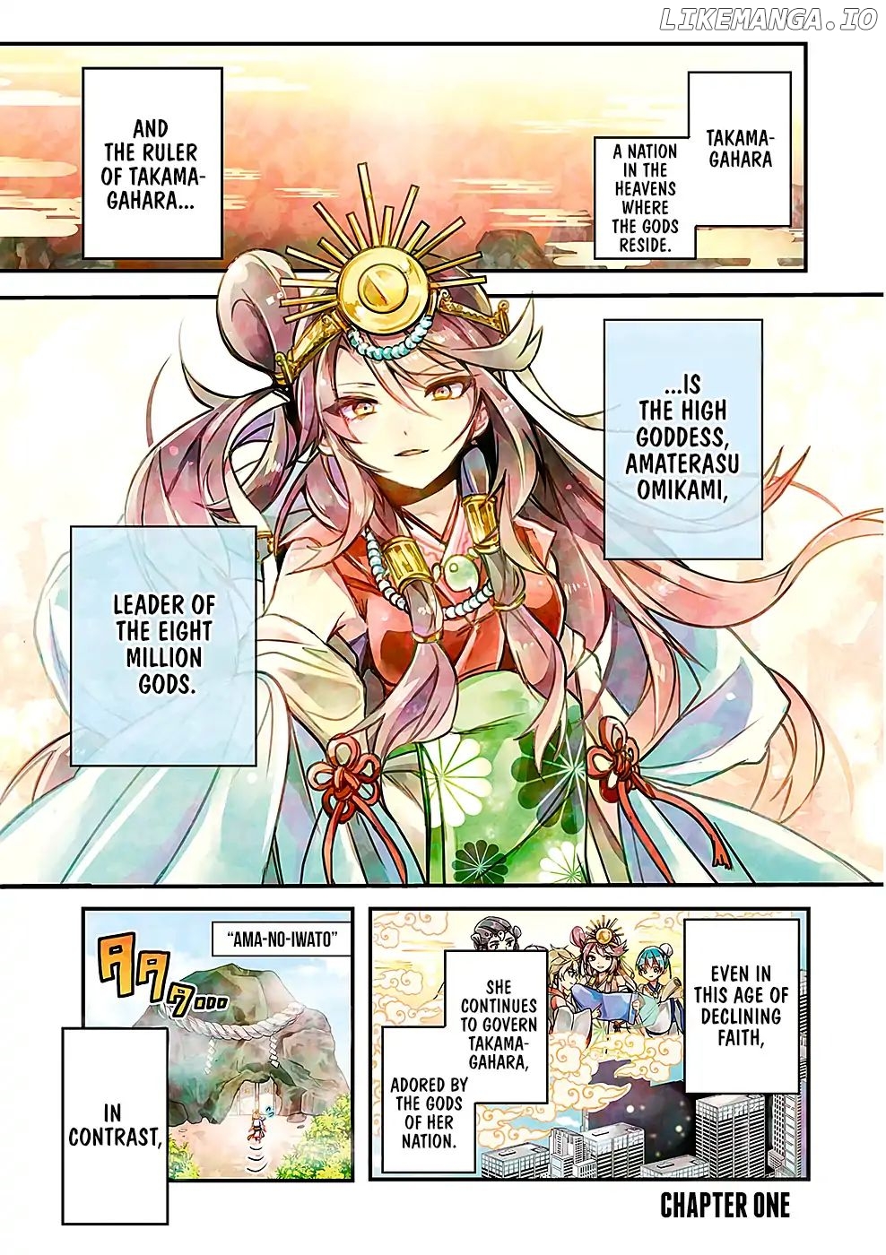 Amaterasu Wants to Stay at Home! chapter 1 - page 3