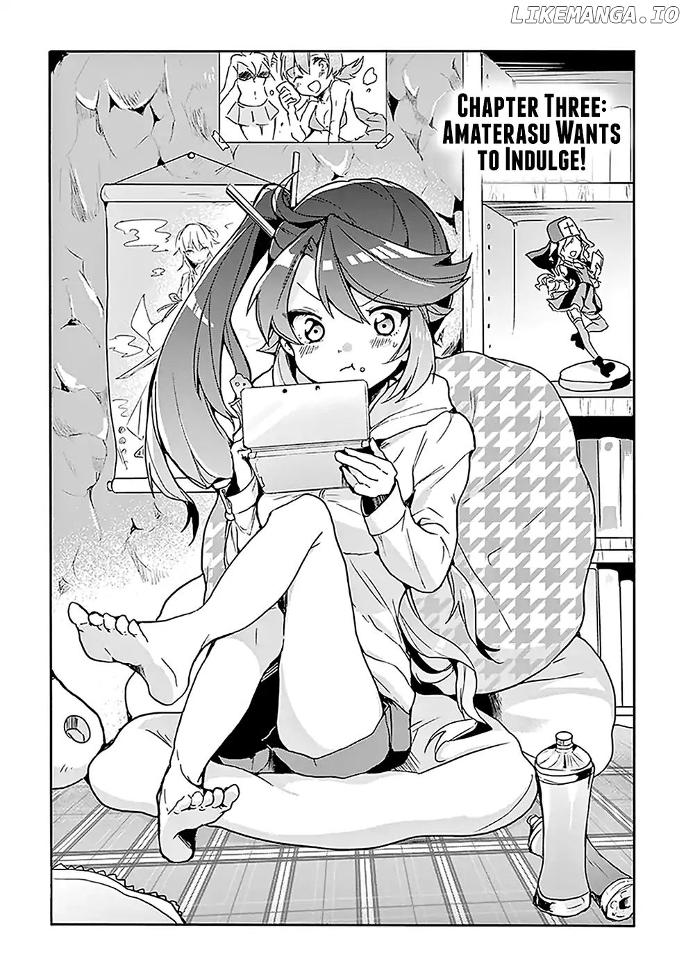 Amaterasu Wants to Stay at Home! chapter 3 - page 3