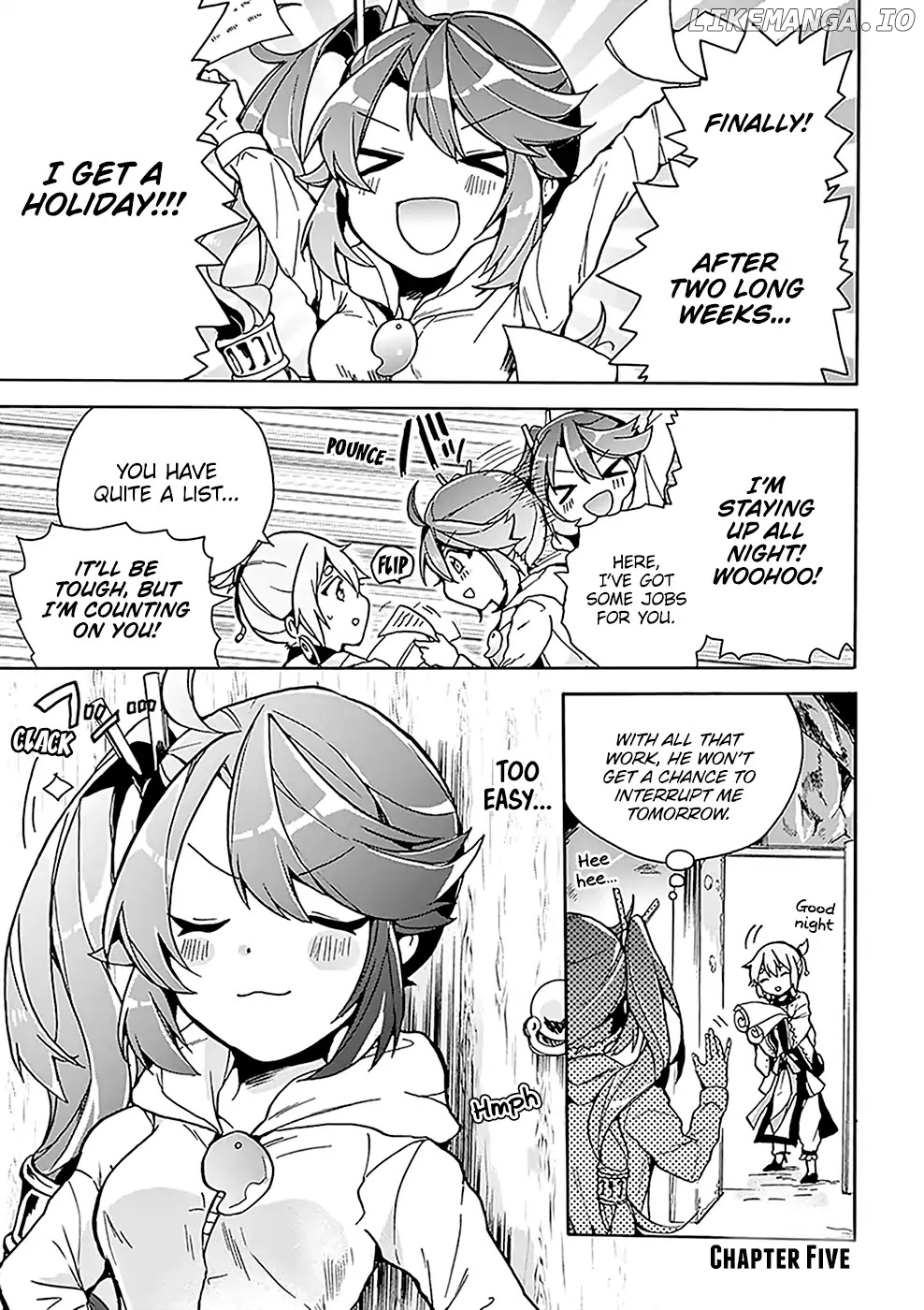 Amaterasu Wants to Stay at Home! chapter 5 - page 2