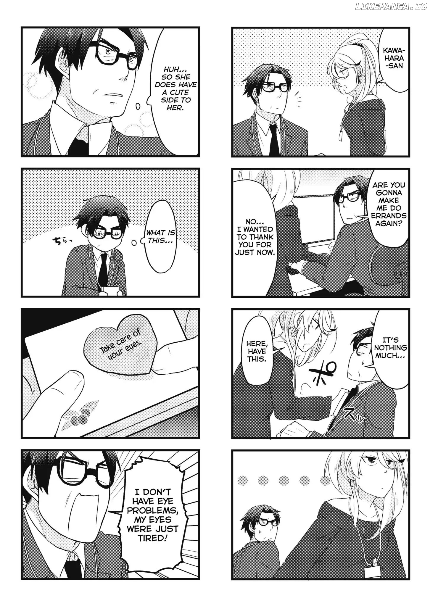 Section Manager Kawahara and his Gal Subordinate chapter 2.2 - page 3