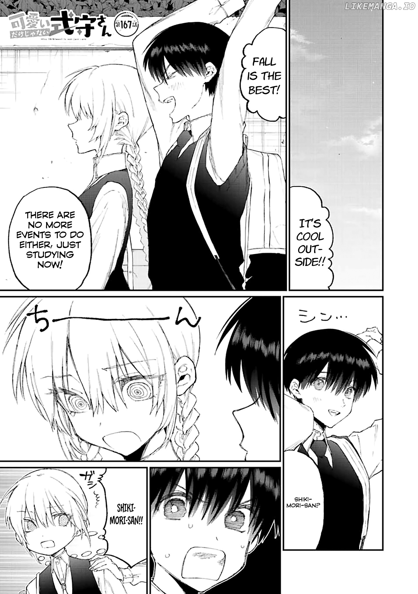 Shikimori's Not Just A Cutie chapter 167 - page 1