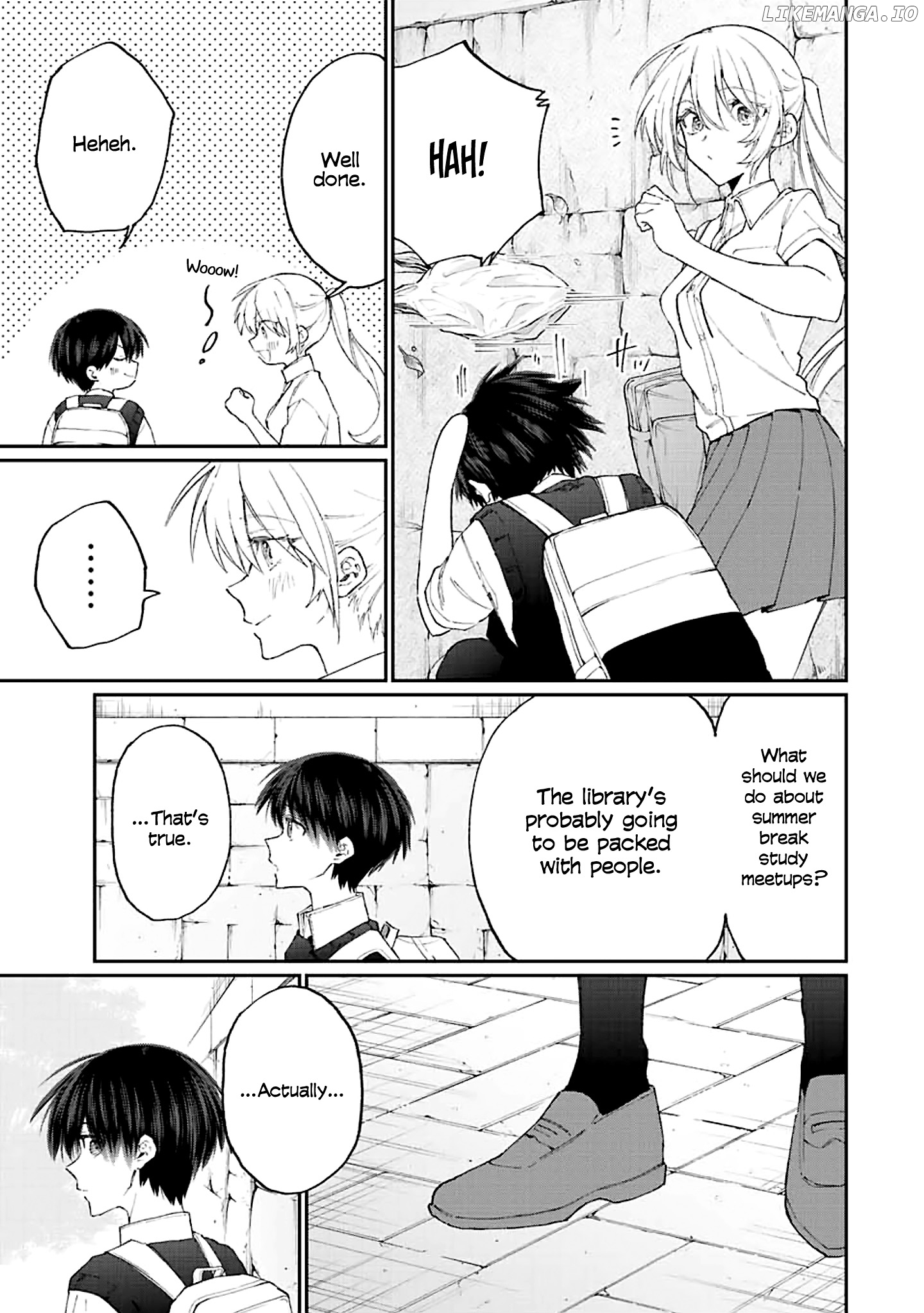 Shikimori's Not Just A Cutie chapter 156 - page 8