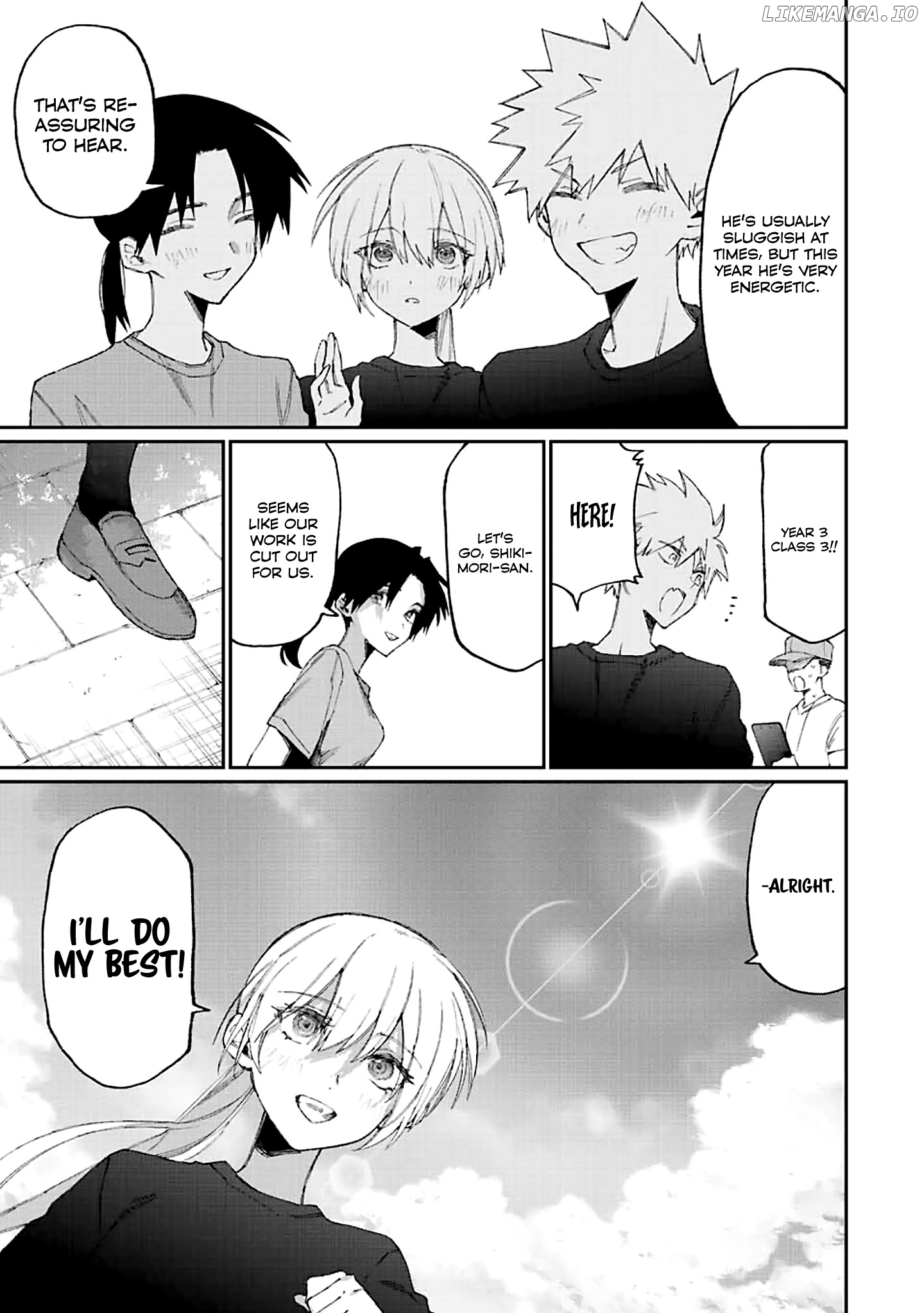 Shikimori's Not Just A Cutie chapter 159 - page 8