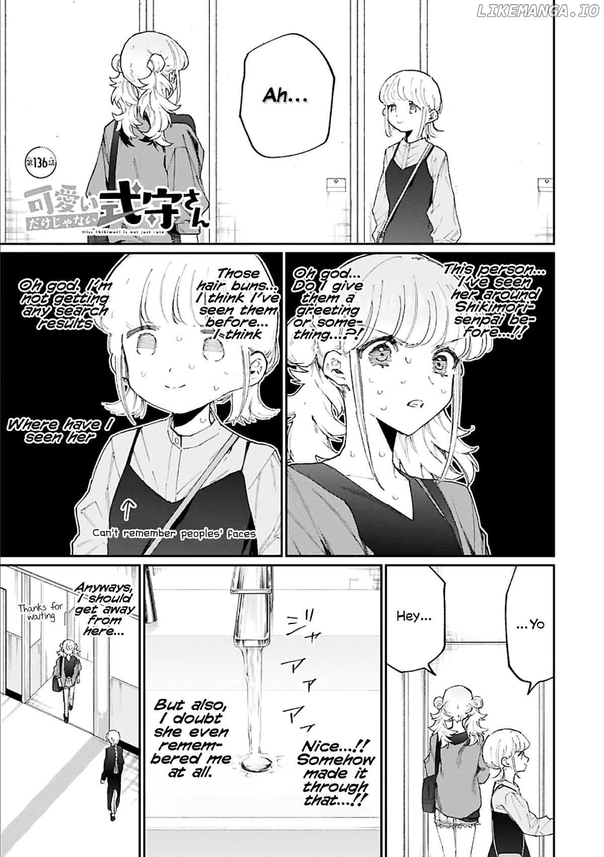 Shikimori's Not Just A Cutie chapter 136 - page 1