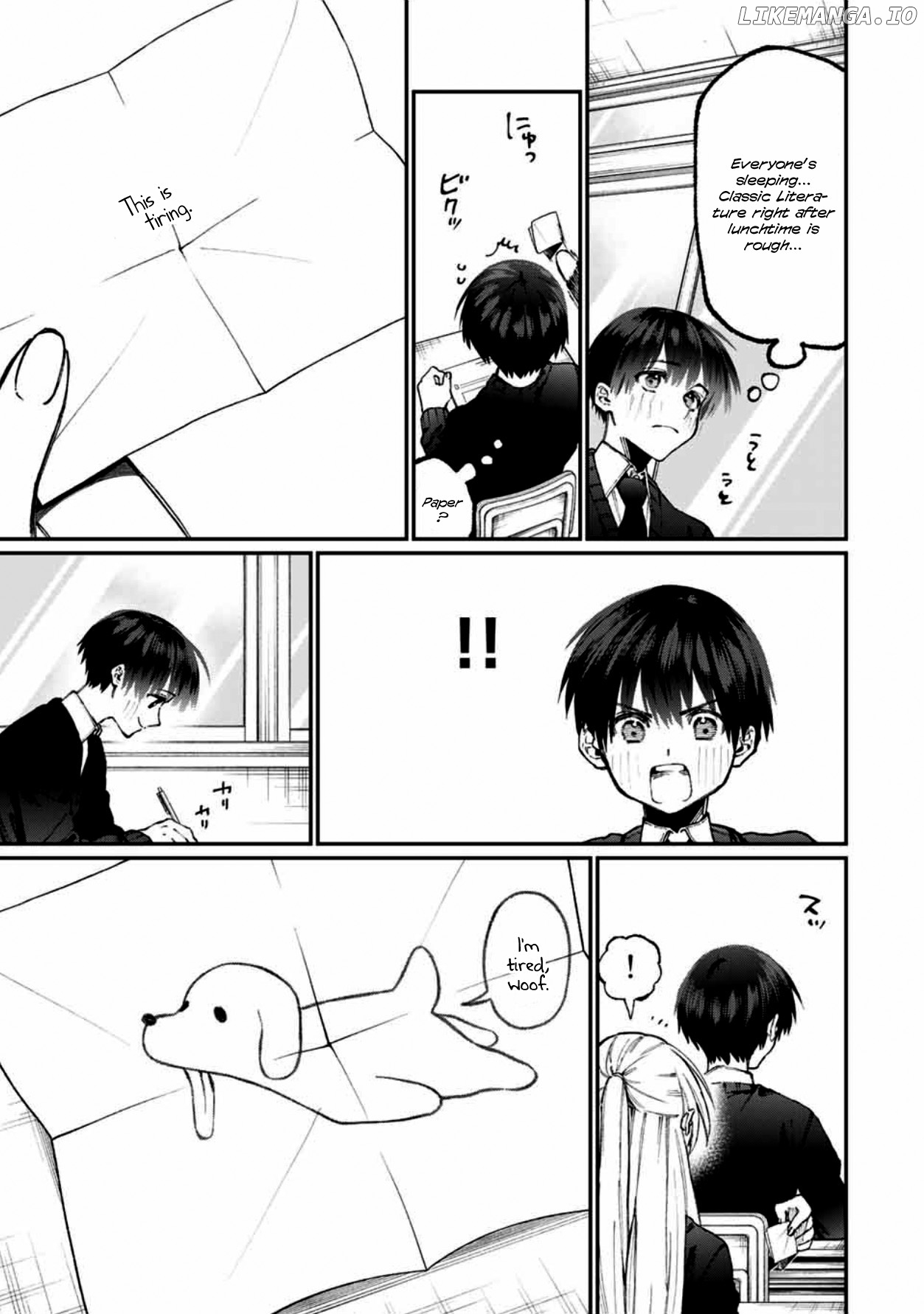Shikimori's Not Just A Cutie chapter 58 - page 4