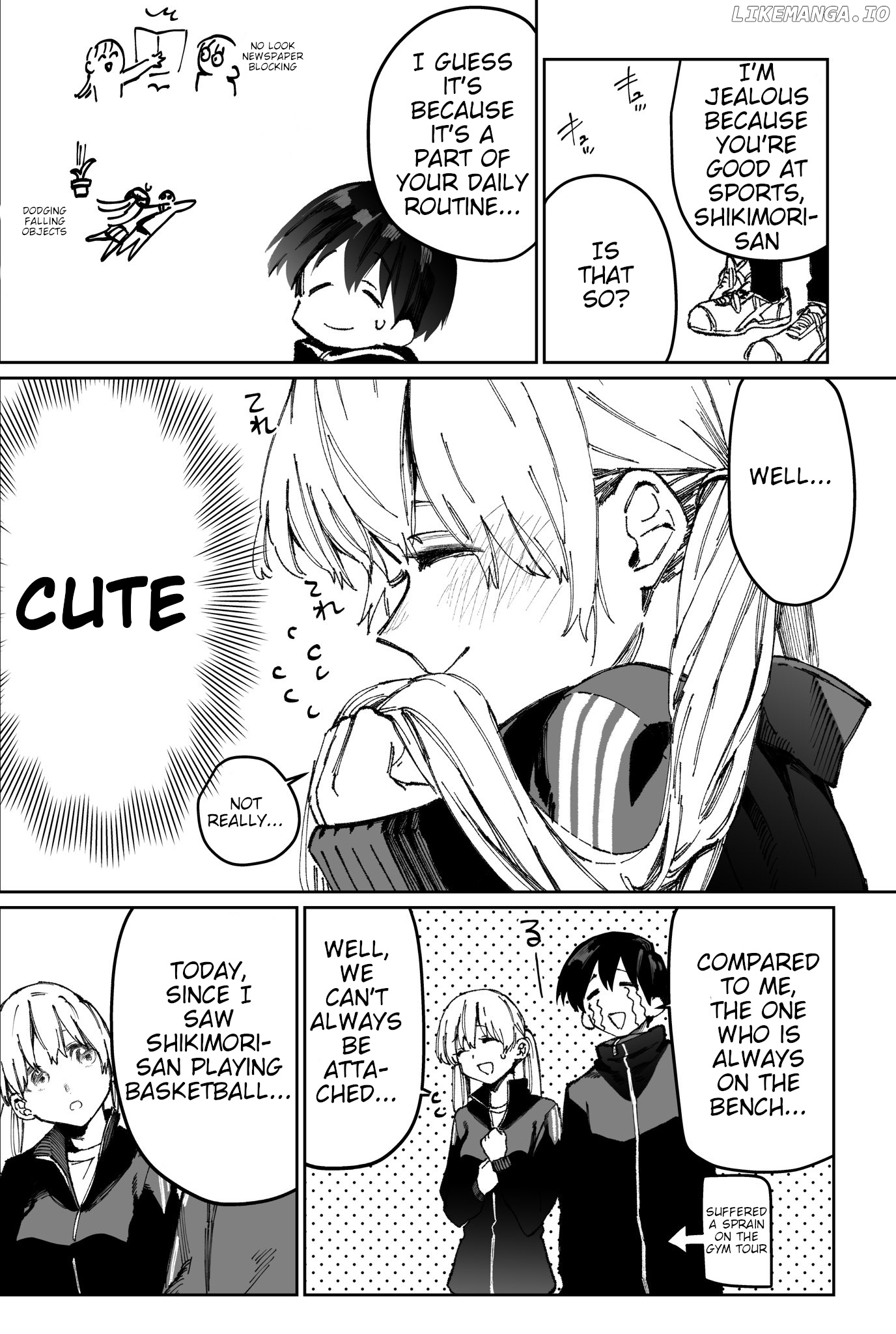 Shikimori's Not Just A Cutie chapter 5 - page 3