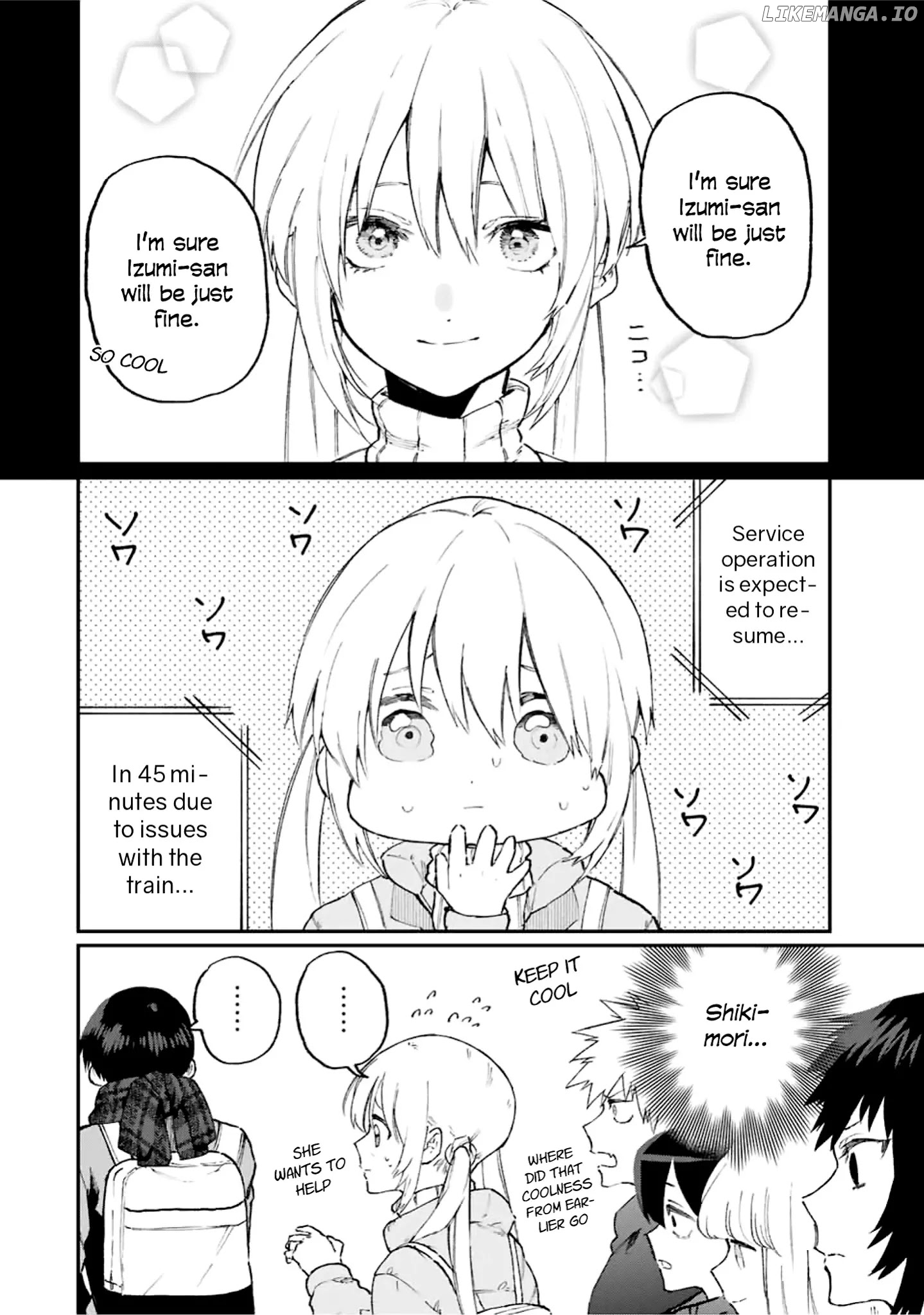 Shikimori's Not Just A Cutie chapter 94 - page 3