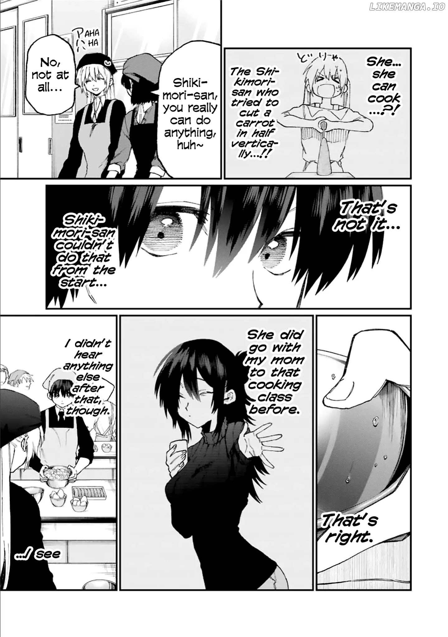 Shikimori's Not Just A Cutie chapter 82 - page 6