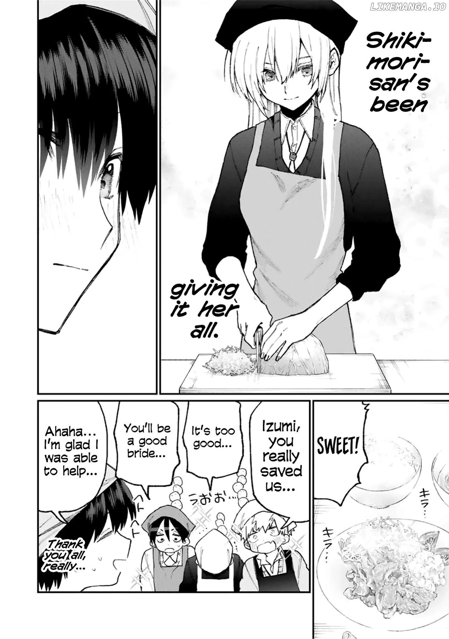 Shikimori's Not Just A Cutie chapter 82 - page 7