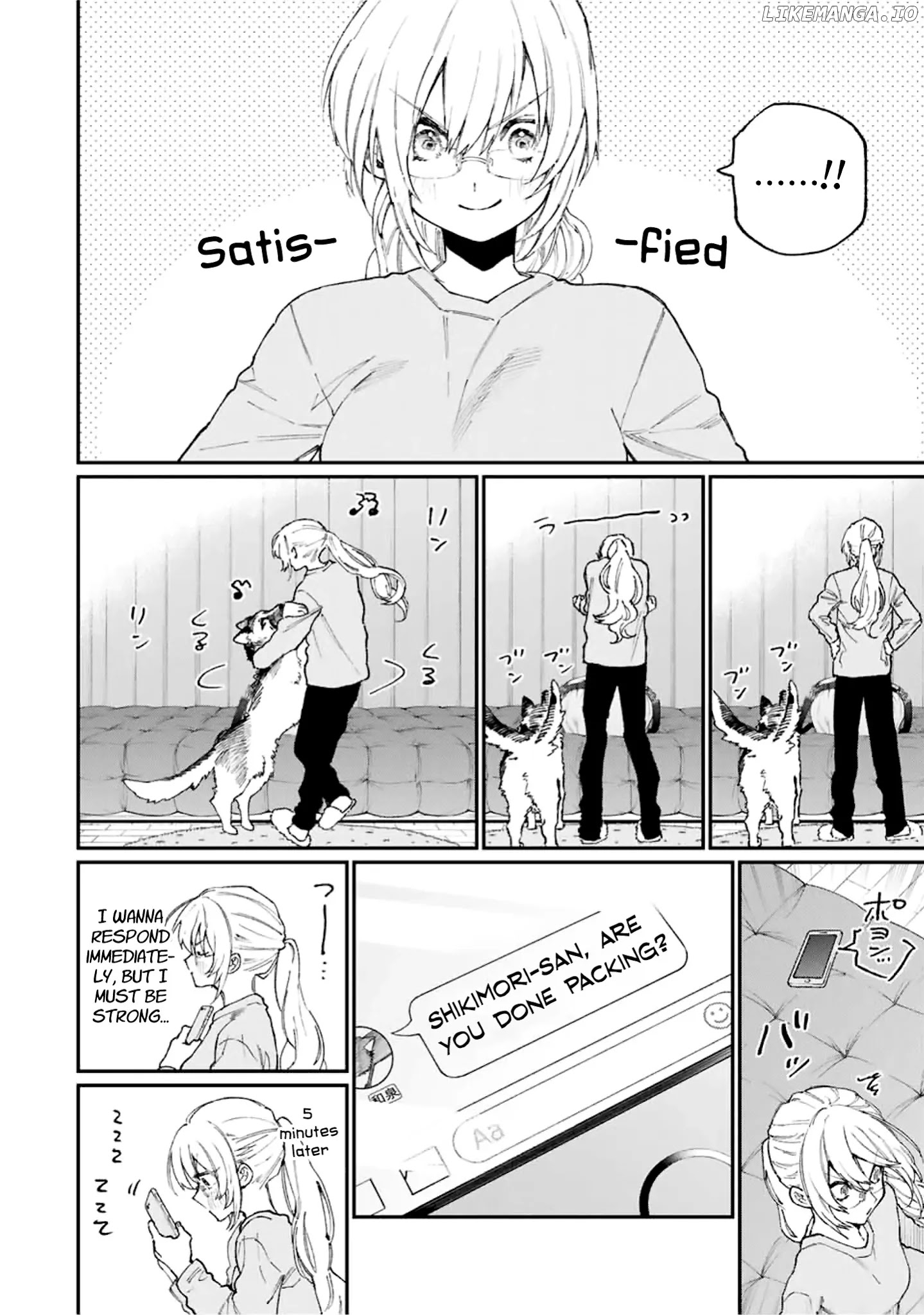 Shikimori's Not Just A Cutie chapter 88 - page 7