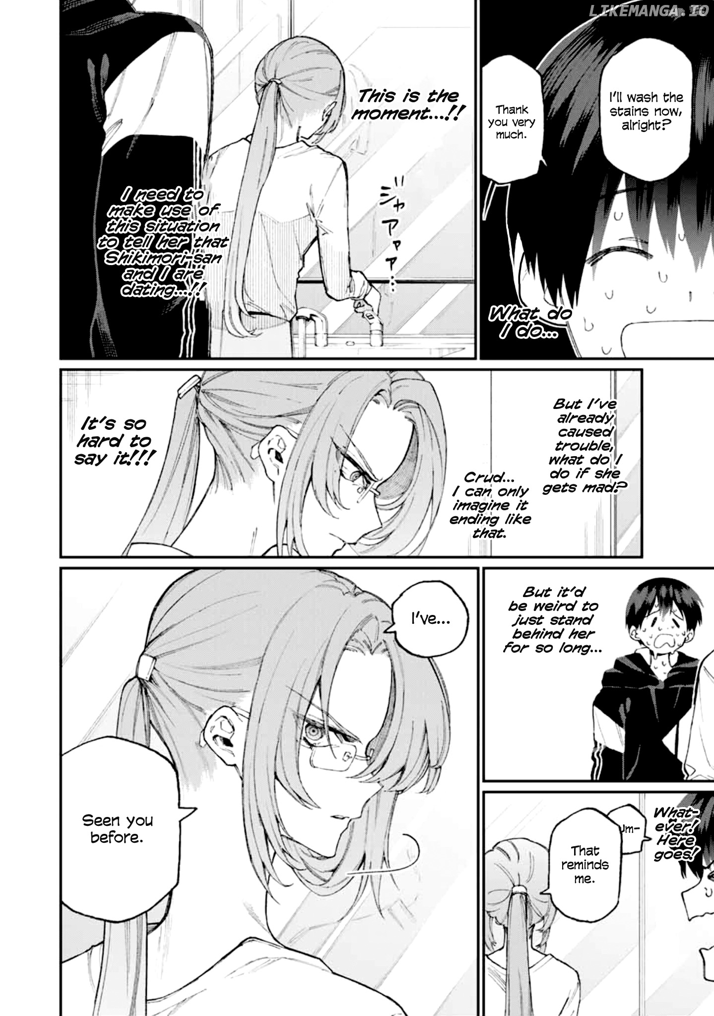 Shikimori's Not Just A Cutie chapter 67 - page 3