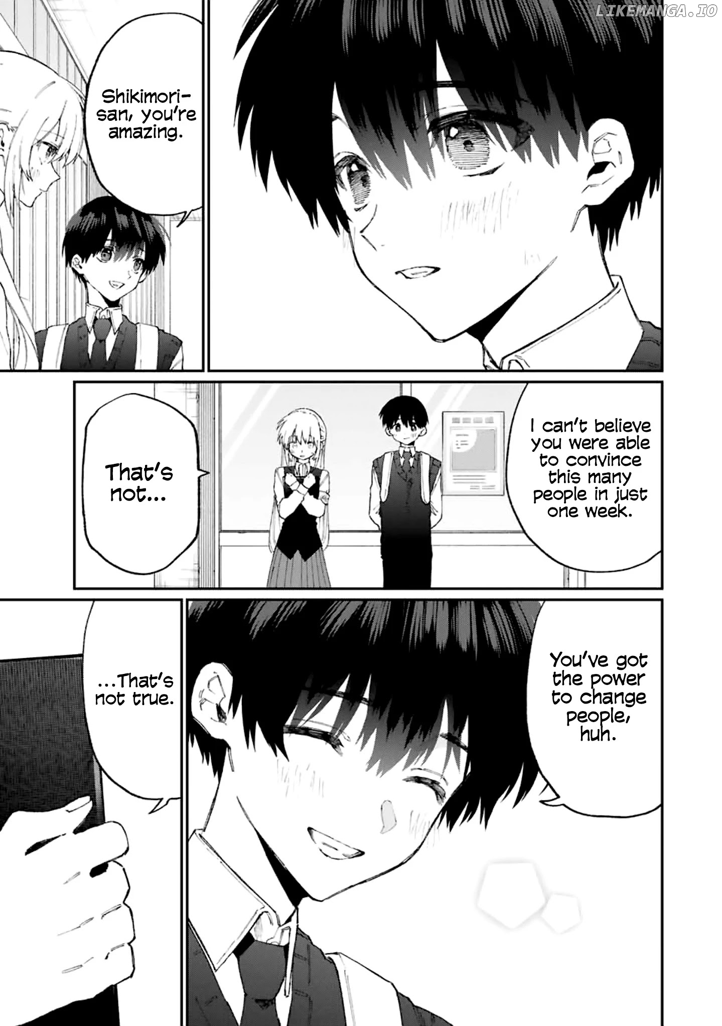 Shikimori's Not Just A Cutie chapter 132 - page 4
