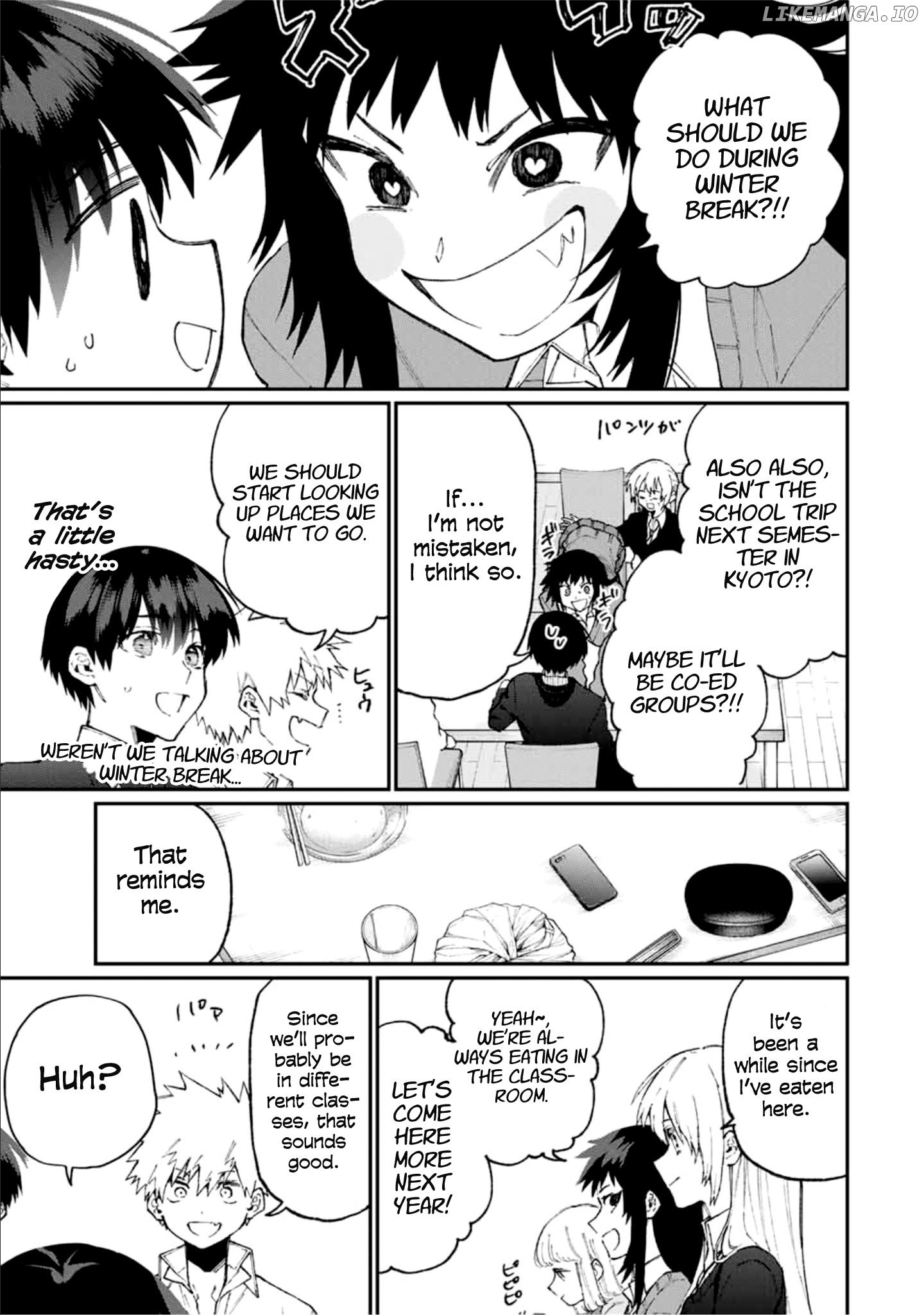 Shikimori's Not Just A Cutie chapter 70 - page 4