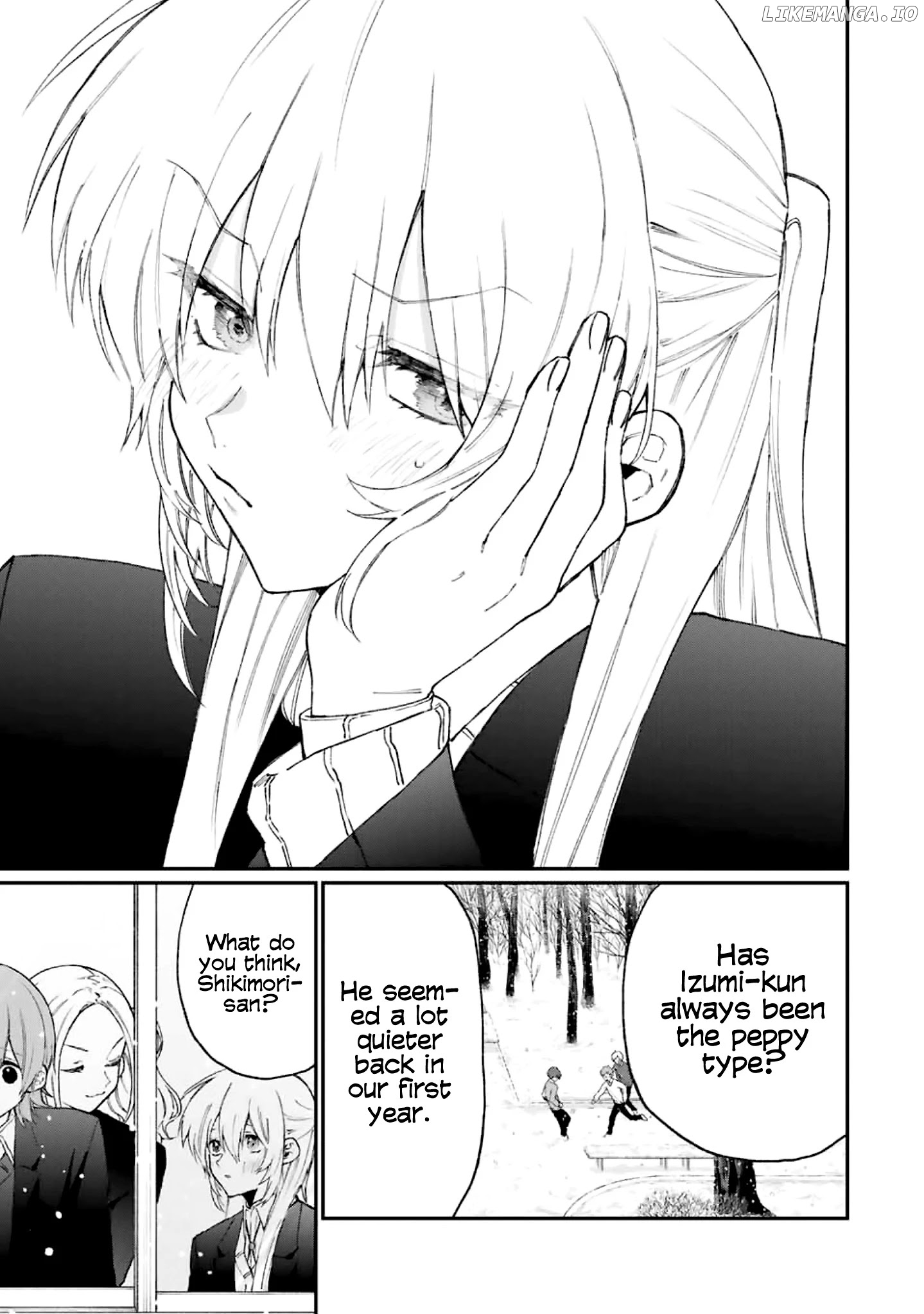 Shikimori's Not Just A Cutie chapter 113 - page 8