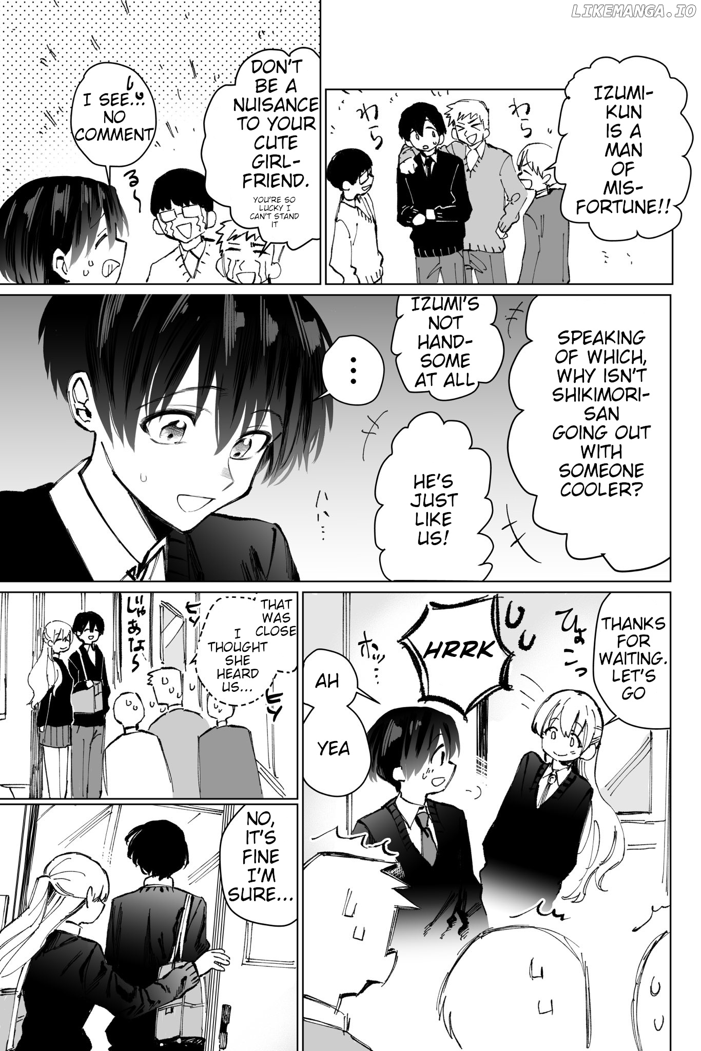 Shikimori's Not Just A Cutie chapter 2 - page 4