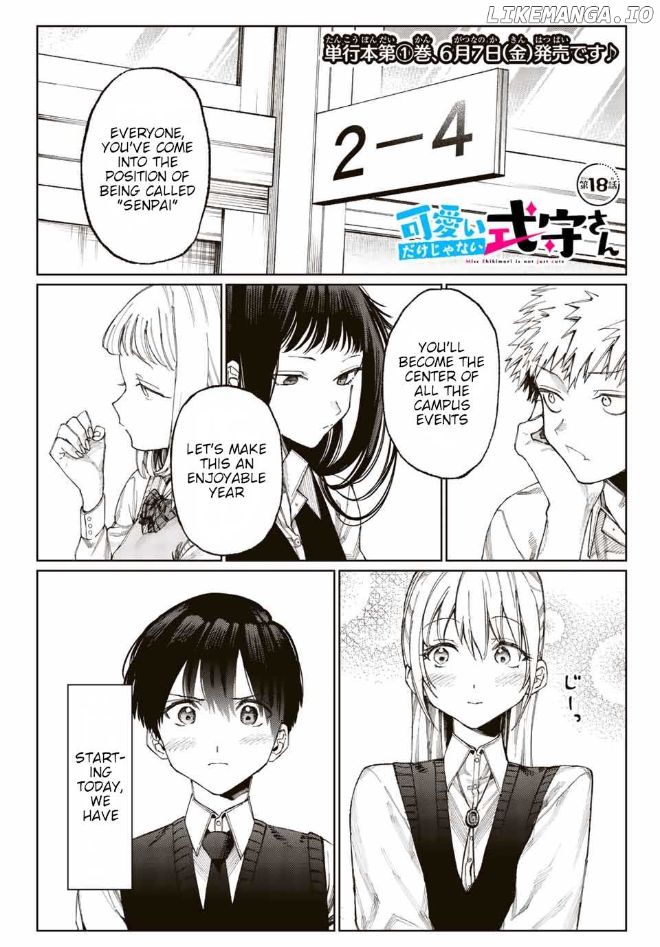 Shikimori's Not Just A Cutie chapter 18 - page 2