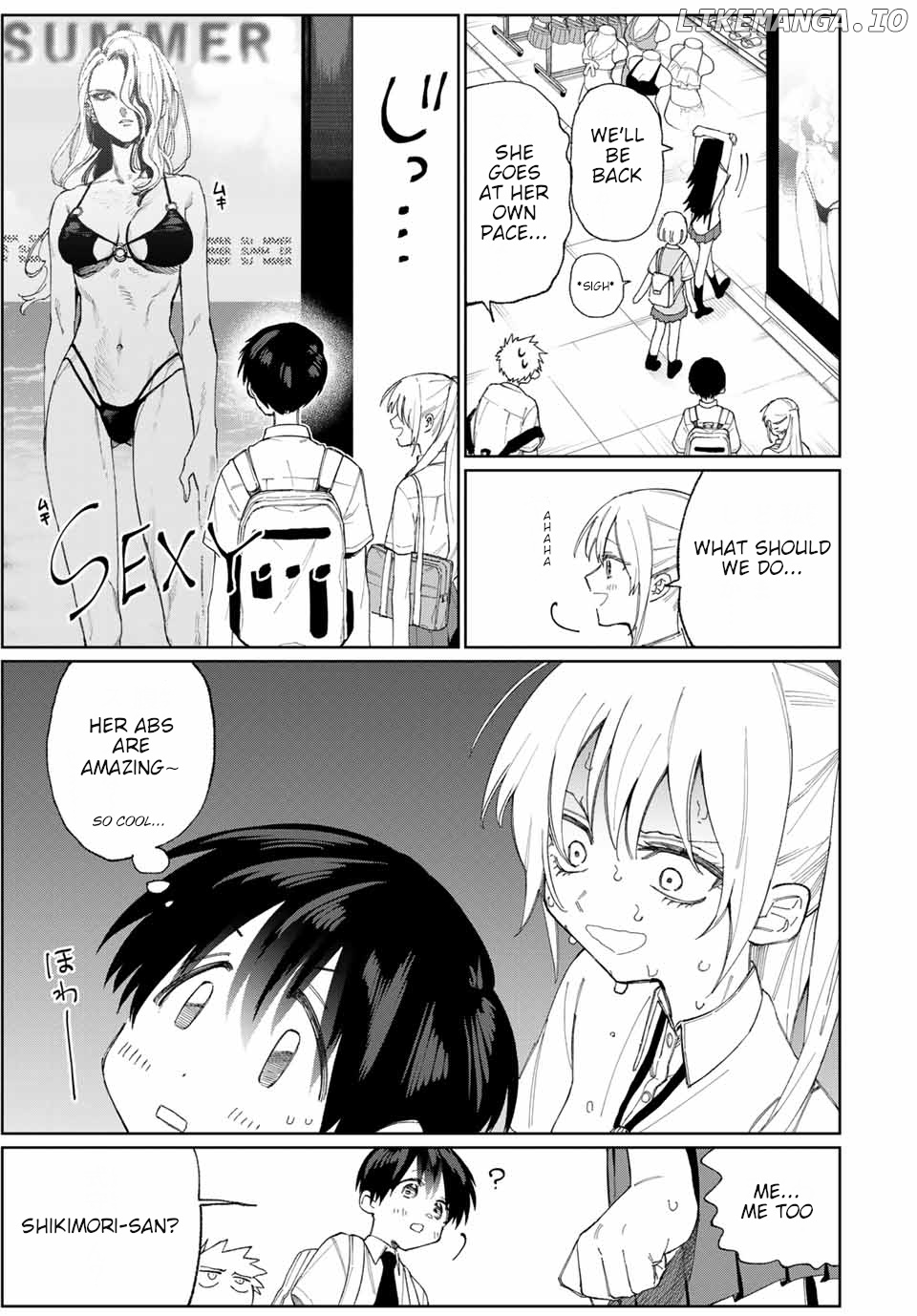 Shikimori's Not Just A Cutie chapter 27 - page 6