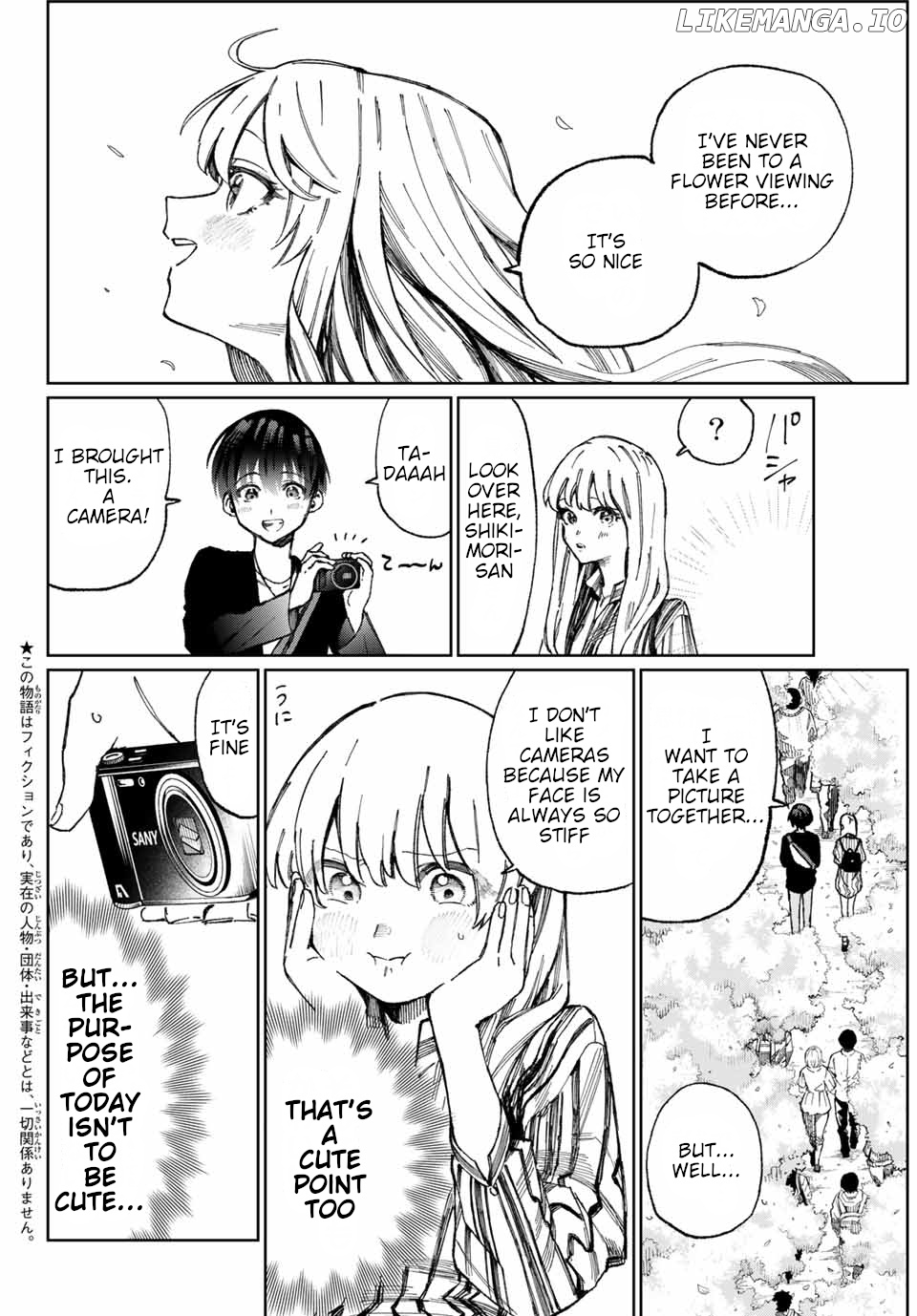 Shikimori's Not Just A Cutie chapter 14 - page 3
