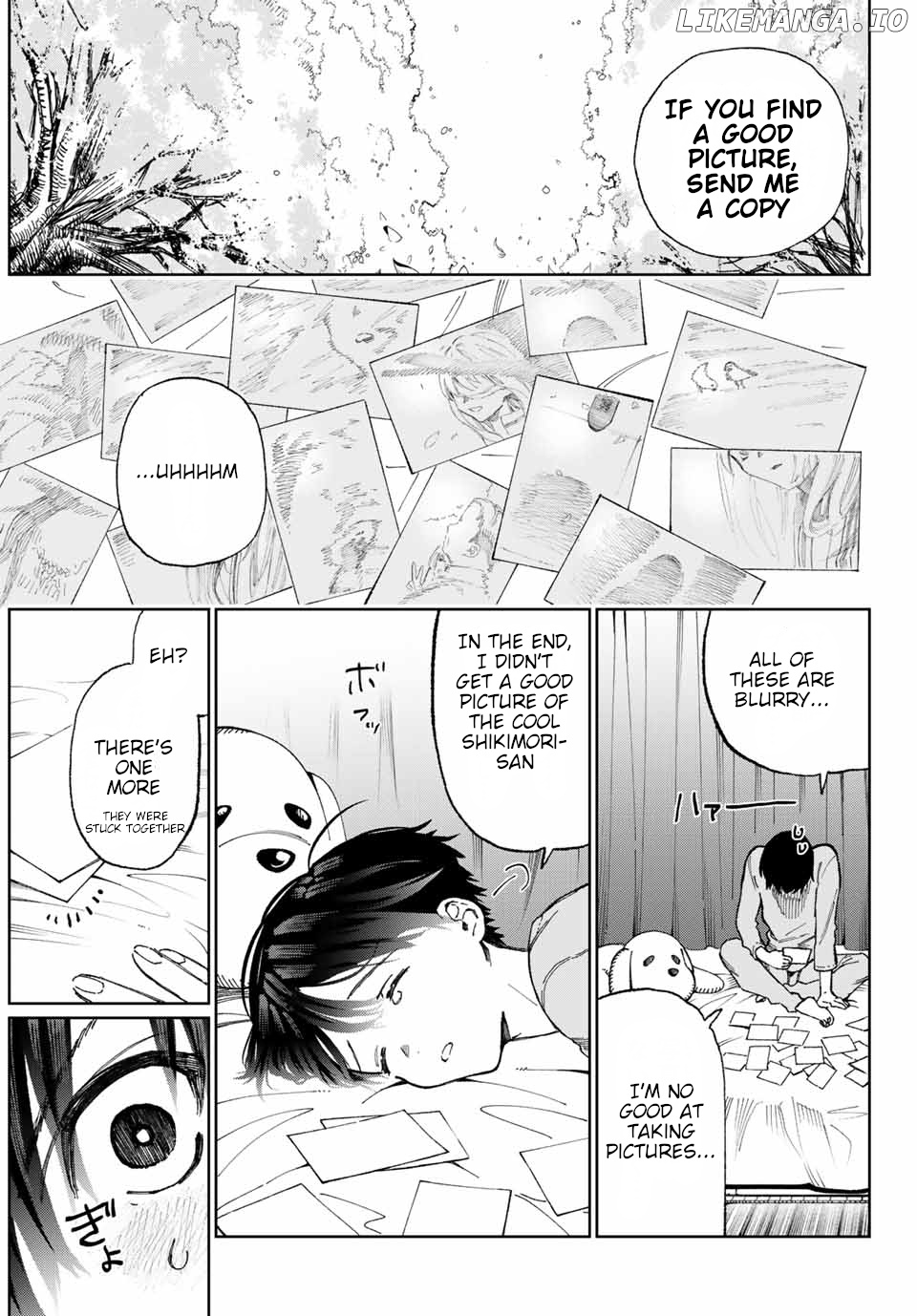 Shikimori's Not Just A Cutie chapter 14 - page 8