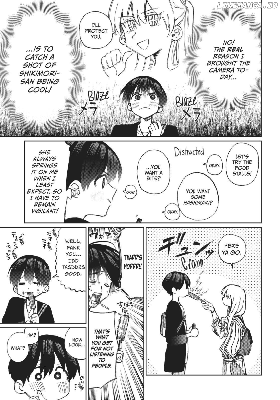 Shikimori's Not Just A Cutie chapter 13.5 - page 3