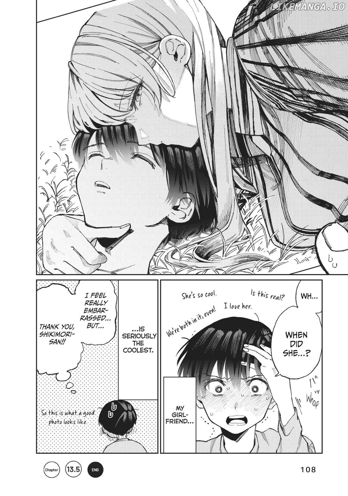 Shikimori's Not Just A Cutie chapter 13.5 - page 8