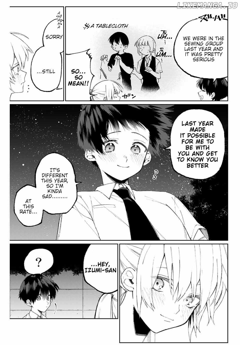 Shikimori's Not Just A Cutie chapter 38 - page 8