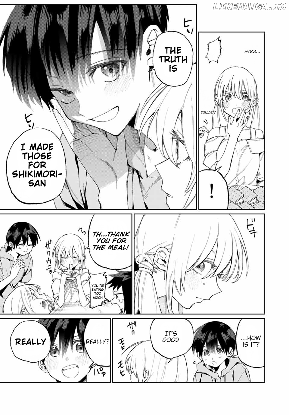 Shikimori's Not Just A Cutie chapter 29 - page 8