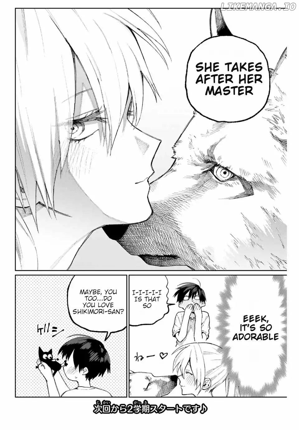 Shikimori's Not Just A Cutie chapter 37 - page 9