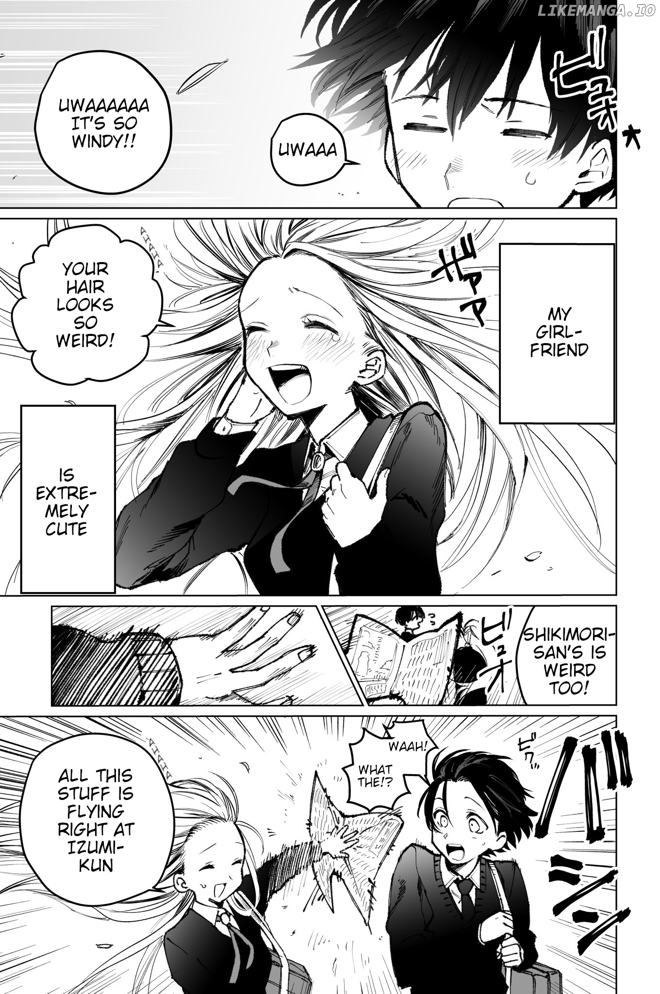 Shikimori's Not Just A Cutie chapter 3 - page 2