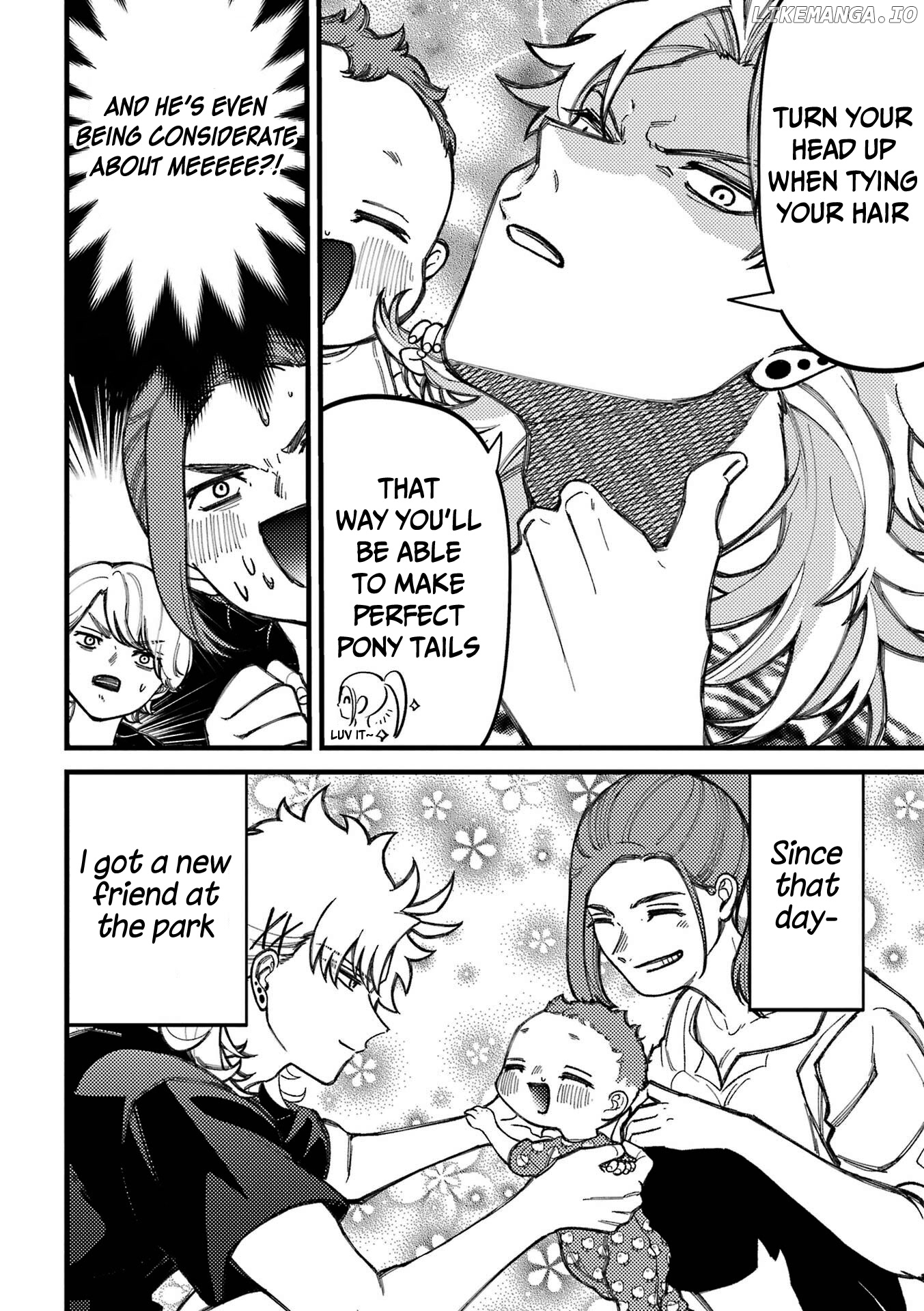 Toorigakari Ni One Point Advice Shiteiku Type No Yankee chapter 80 - page 5