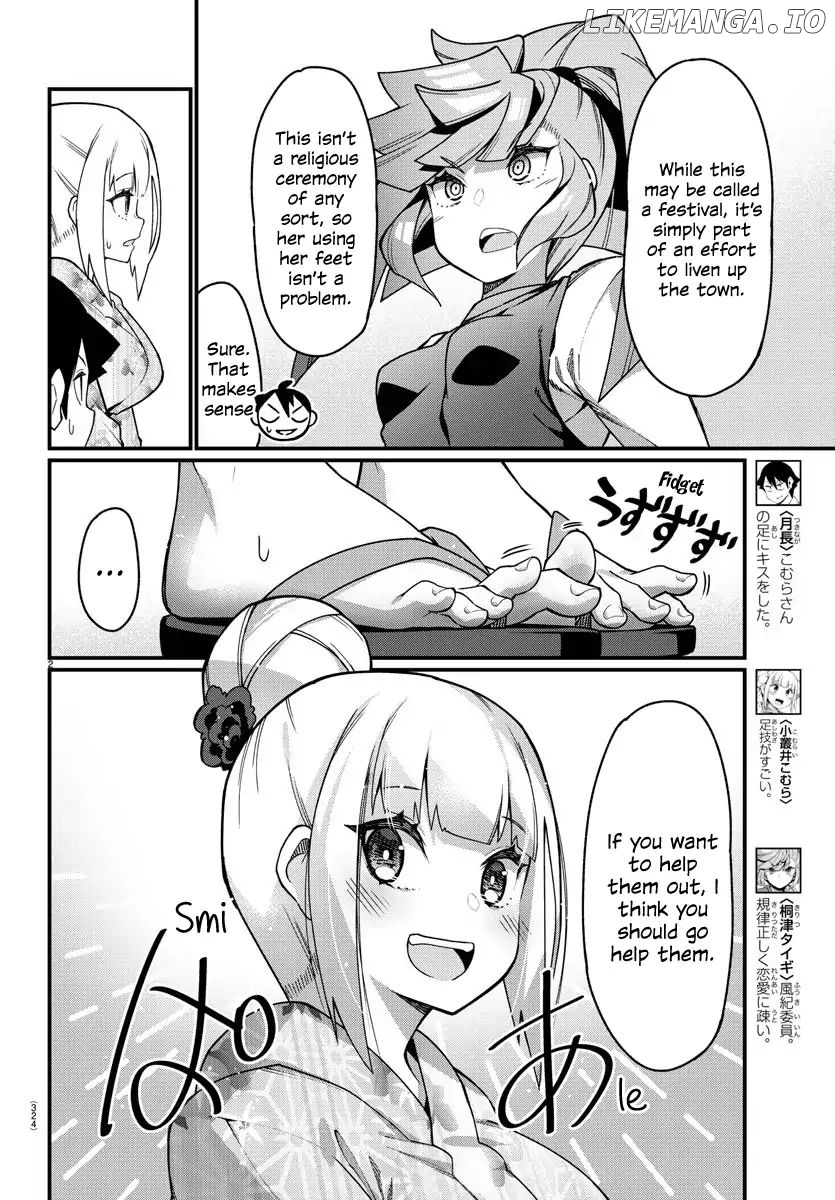 Ashigei Shoujo Komura-San chapter 40 - page 2