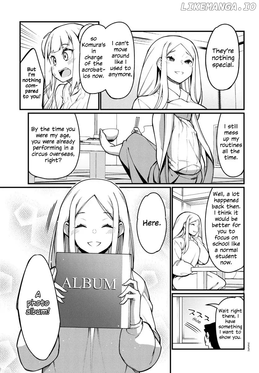 Ashigei Shoujo Komura-San chapter 36 - page 3
